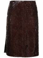 16ARLINGTON - Wile Sequined Midi Skirt