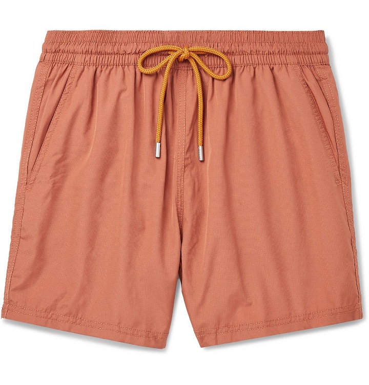 Photo: Atalaye - Fregate Short-Length Seaqual Swim Shorts - Orange