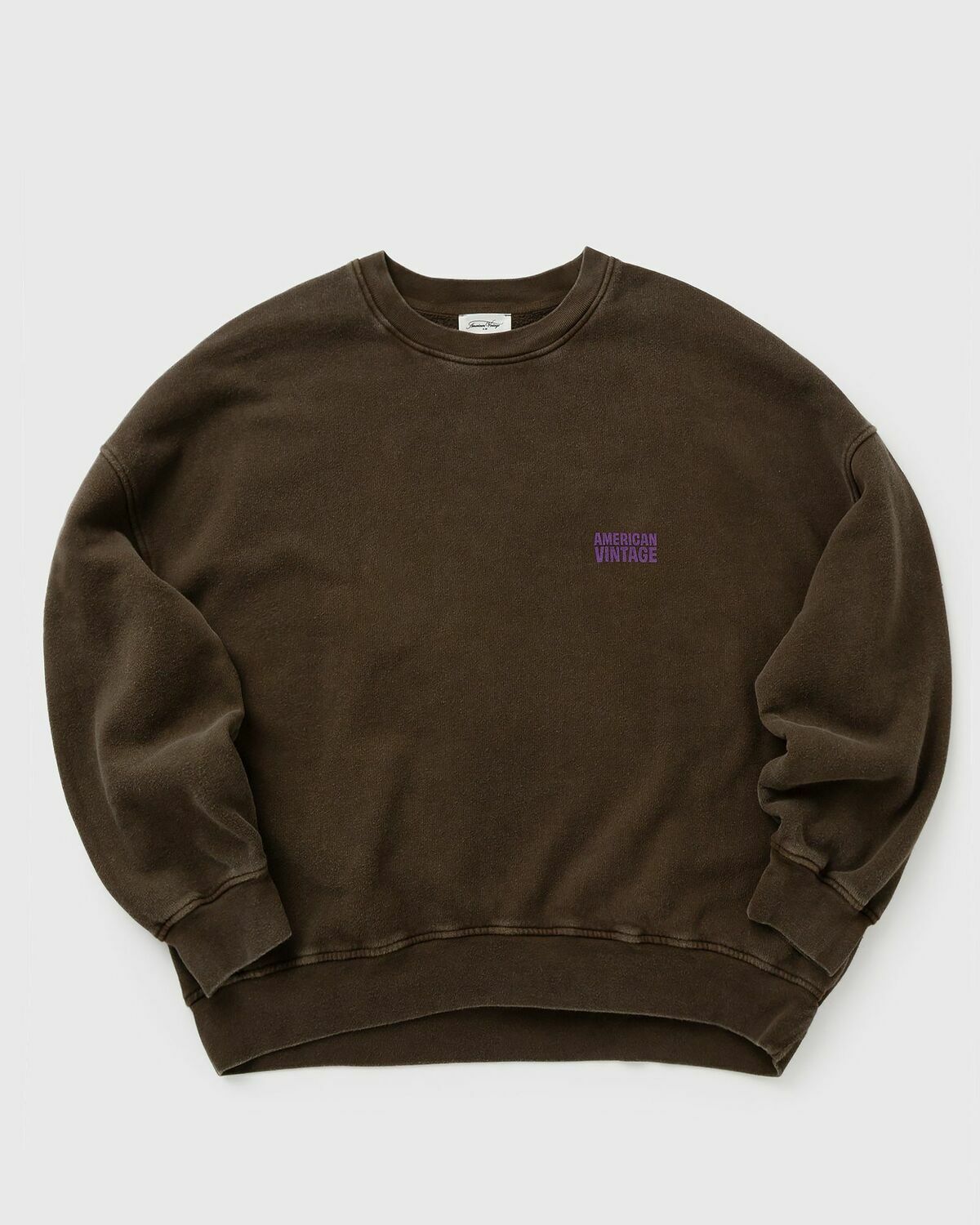 American Vintage PLIZZY SWEATS Brown Womens Sweatshirt
