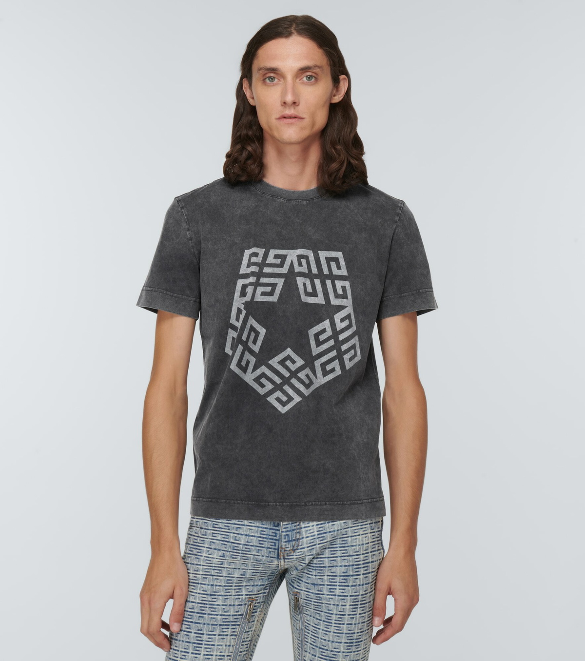 【GIVENCHY】4G cotton jersey T-shirt Givenchy - 4G cotton jersey T-shirt Givenchy