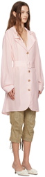 Caro Editions Pink Bonsai Minidress