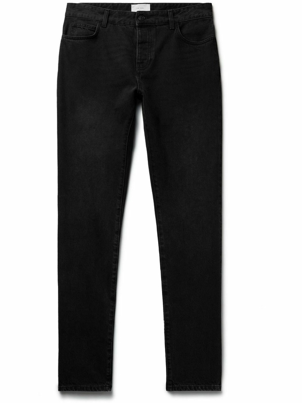 Photo: The Row - Barrow Straight-Leg Jeans - Black