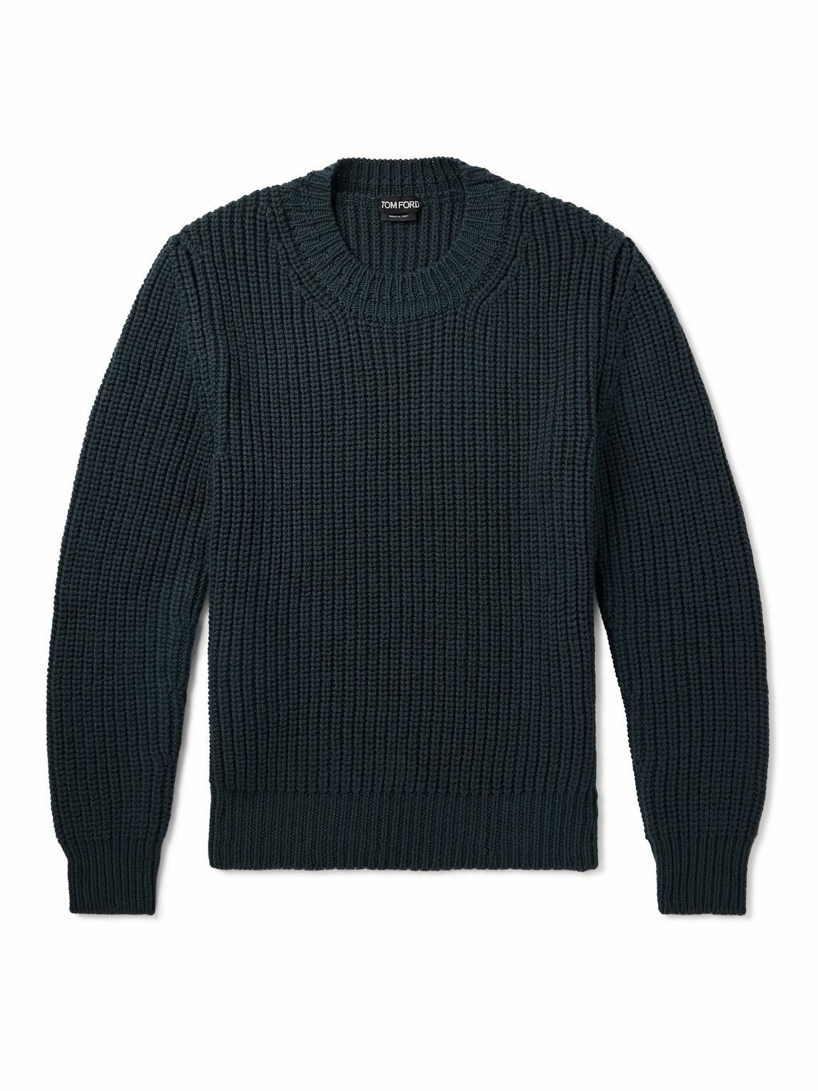 【送料&関税込】Tom Ford Knitwear Crew Neck Knitted CASHMERE CREW NECK SWEATER | Tom Ford Fashion