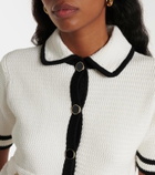 Nina Ricci Cotton-blend tweed cardigan