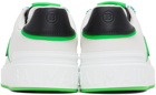 Balmain White & Black B-Court Sneakers