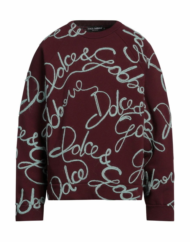 Photo: Dolce & gabbana Mens Sweatshirt Burgundy