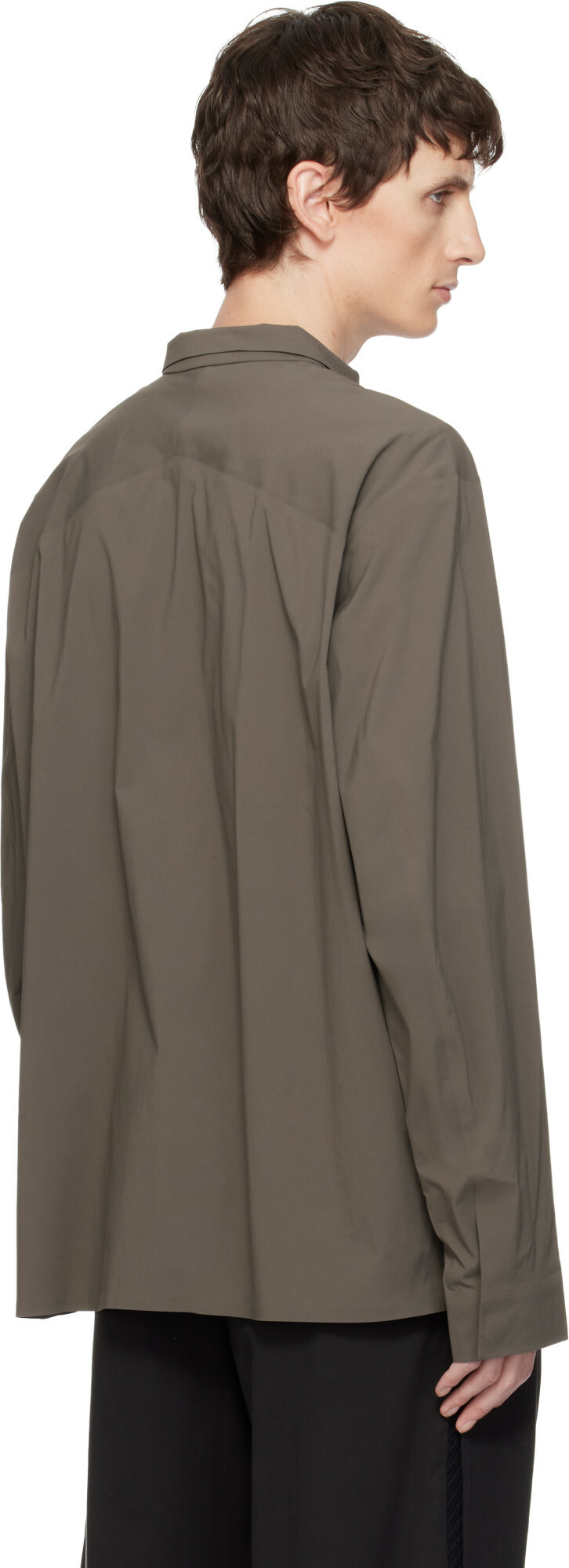 Veilance Taupe Metry Shirt