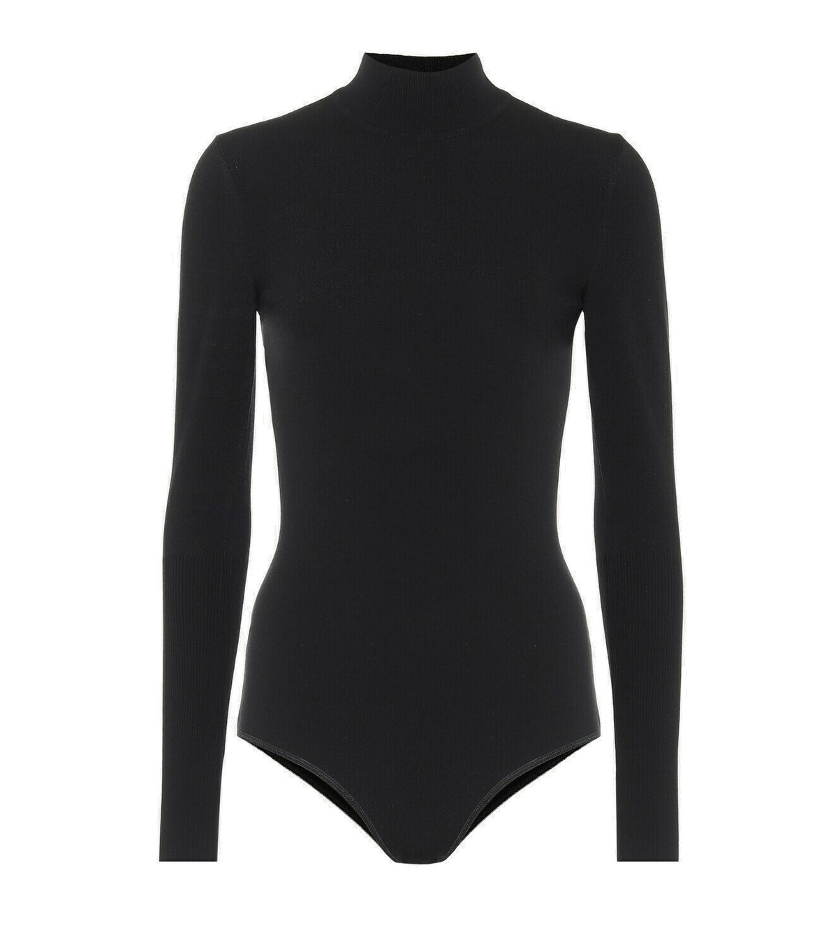 Alaïa Wool-blend turtleneck bodysuit ALAÏA