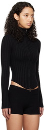 GUIZIO Black Nell Zip Up