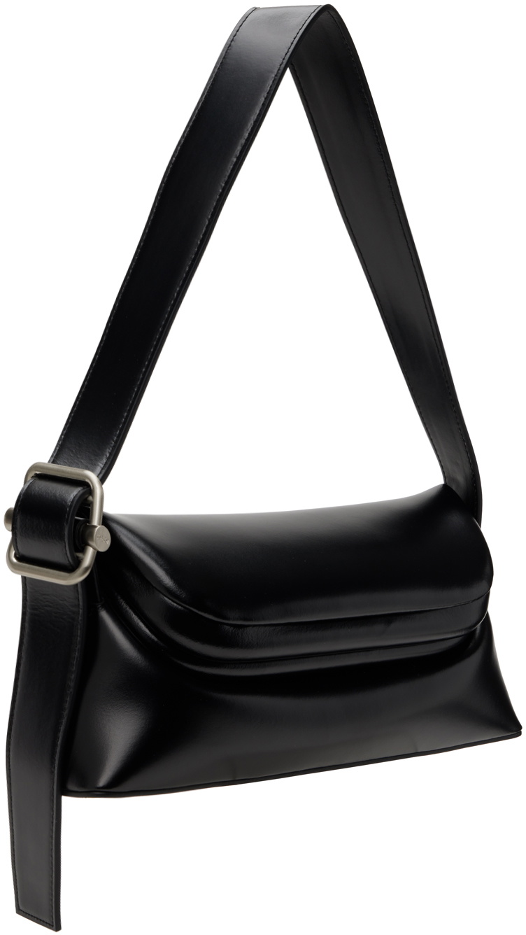 OSOI/オソイ/FOLDER BROT BLACK Osoi Folder brot bag smooth black leather | Pipe and Row