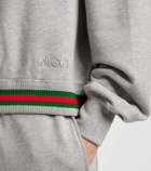 Gucci Web cotton jersey sweatshirt