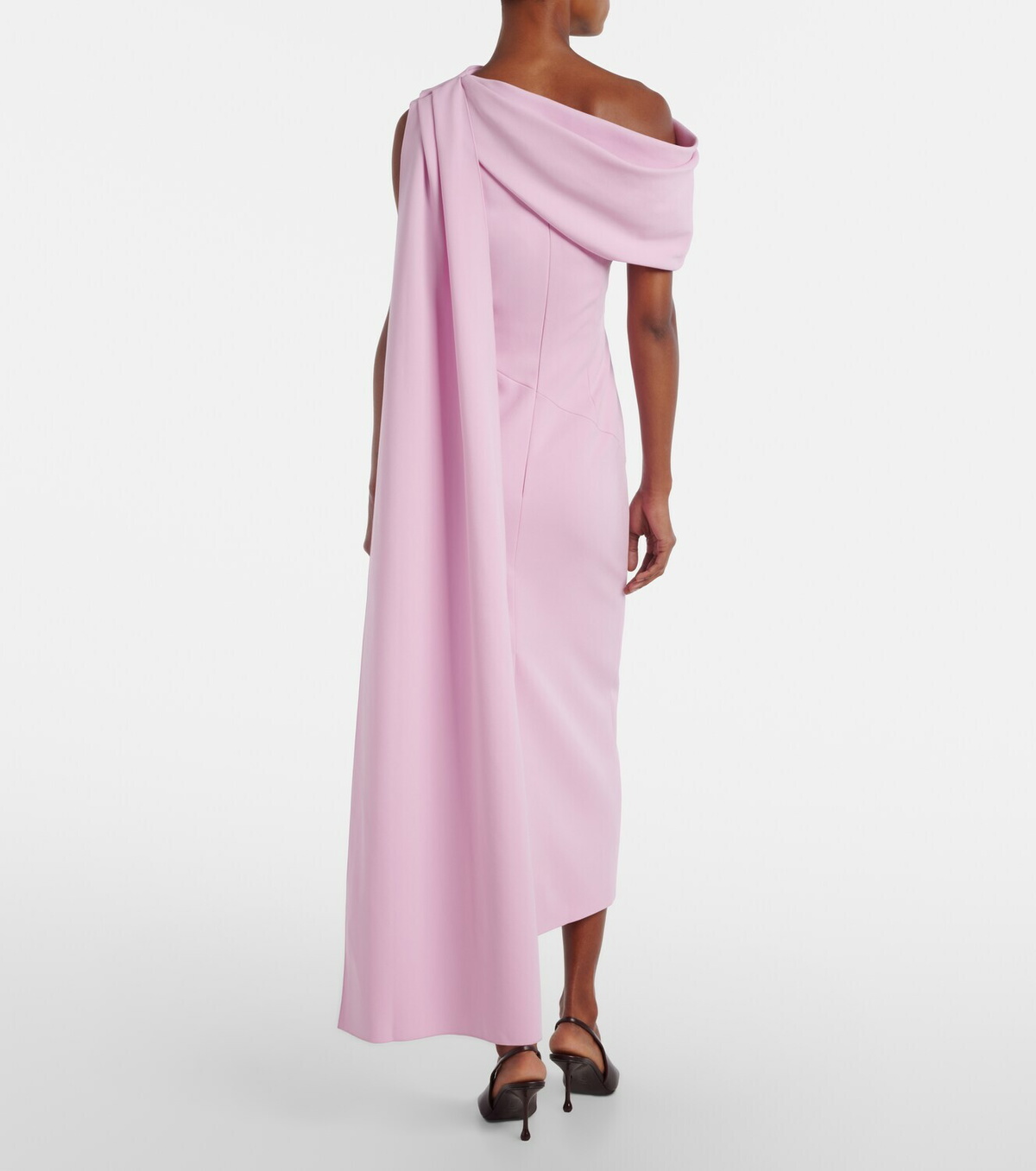 Roksanda Maite caped midi dress