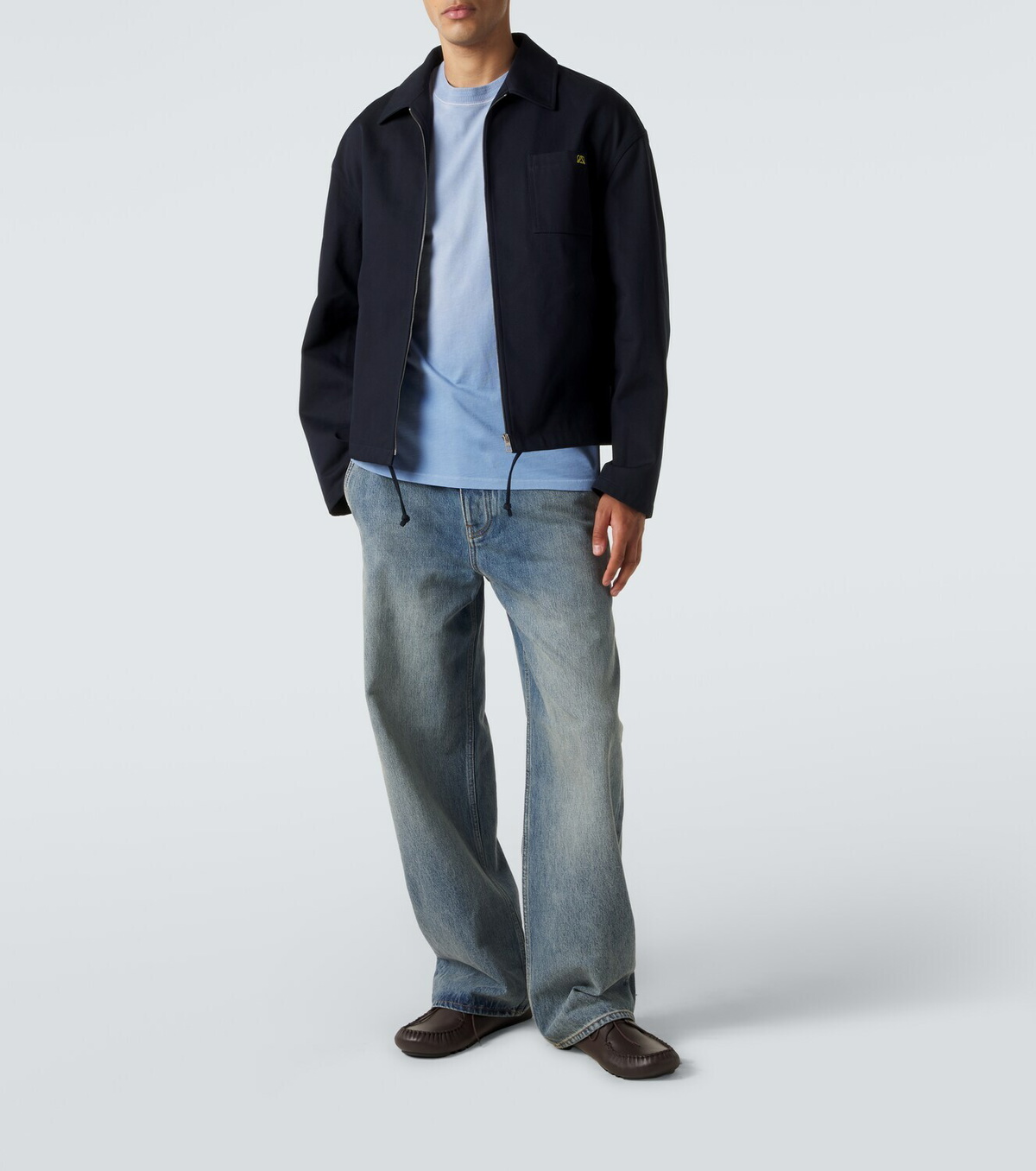 Loewe Logo embroidered cotton T-shirt