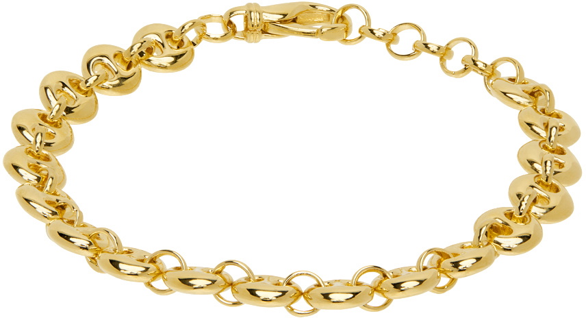 アクセサリー SOPHIE BUHAI double circle bangle gold Sophie Buhai Gold Circle Link Bracelet Sophie Buhai