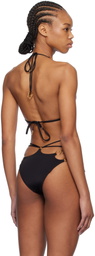 Agent Provocateur Black Davine Bikini Top