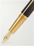 Montblanc - Meisterstück Around the World in 80 Days Doué Classique Resin and Gold-Plated Fountain Pen