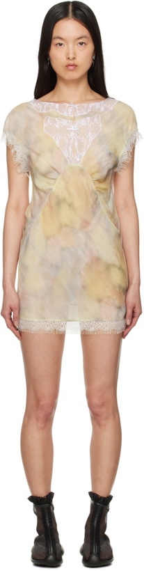 Photo: Collina Strada Multicolor Waterlily Minidress