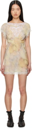 Collina Strada Multicolor Waterlily Minidress