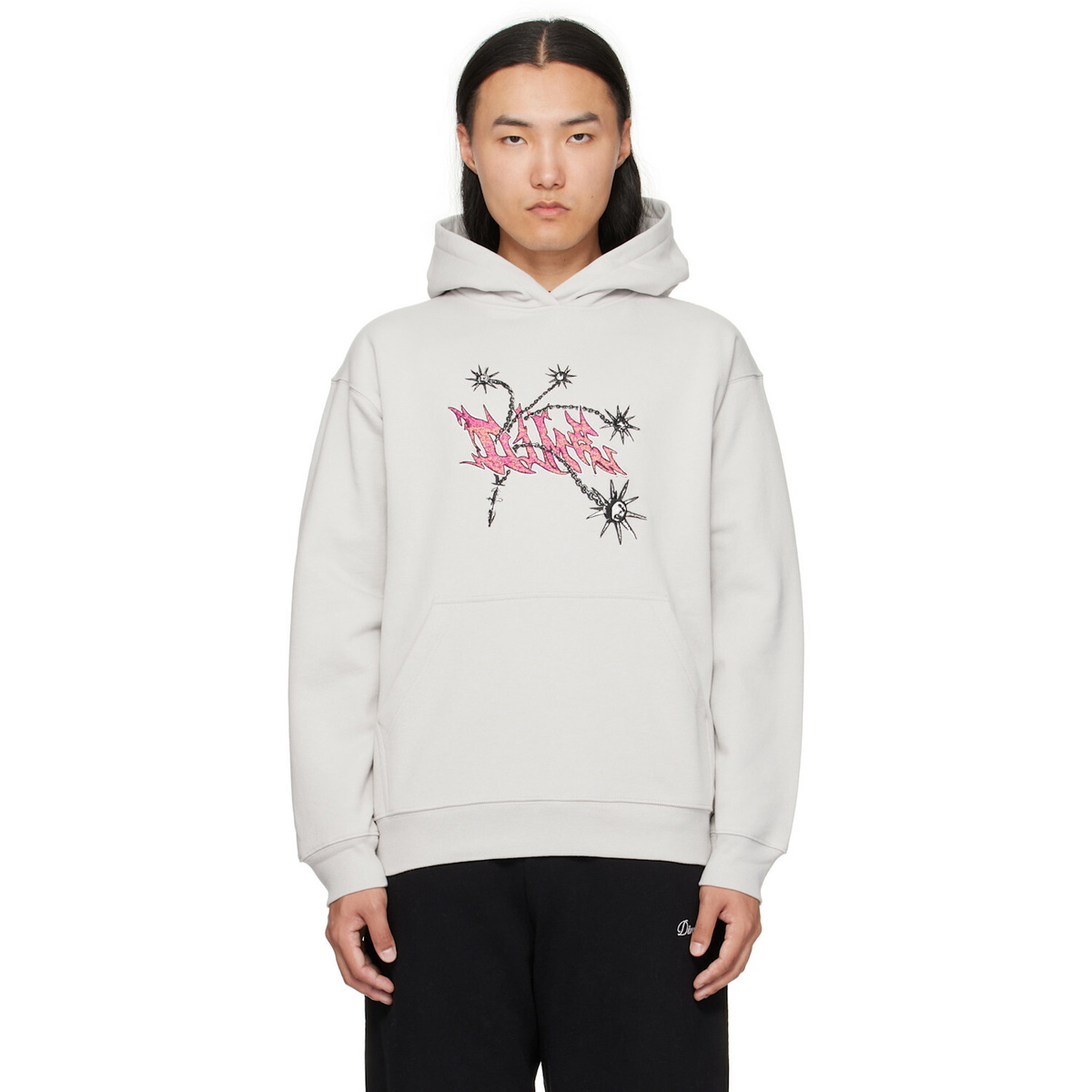 Dime Gray Frail Hoodie