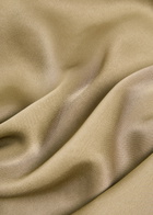 BY Malene Birger Pinlos Twisted Satin Scarf - Beige - One Size