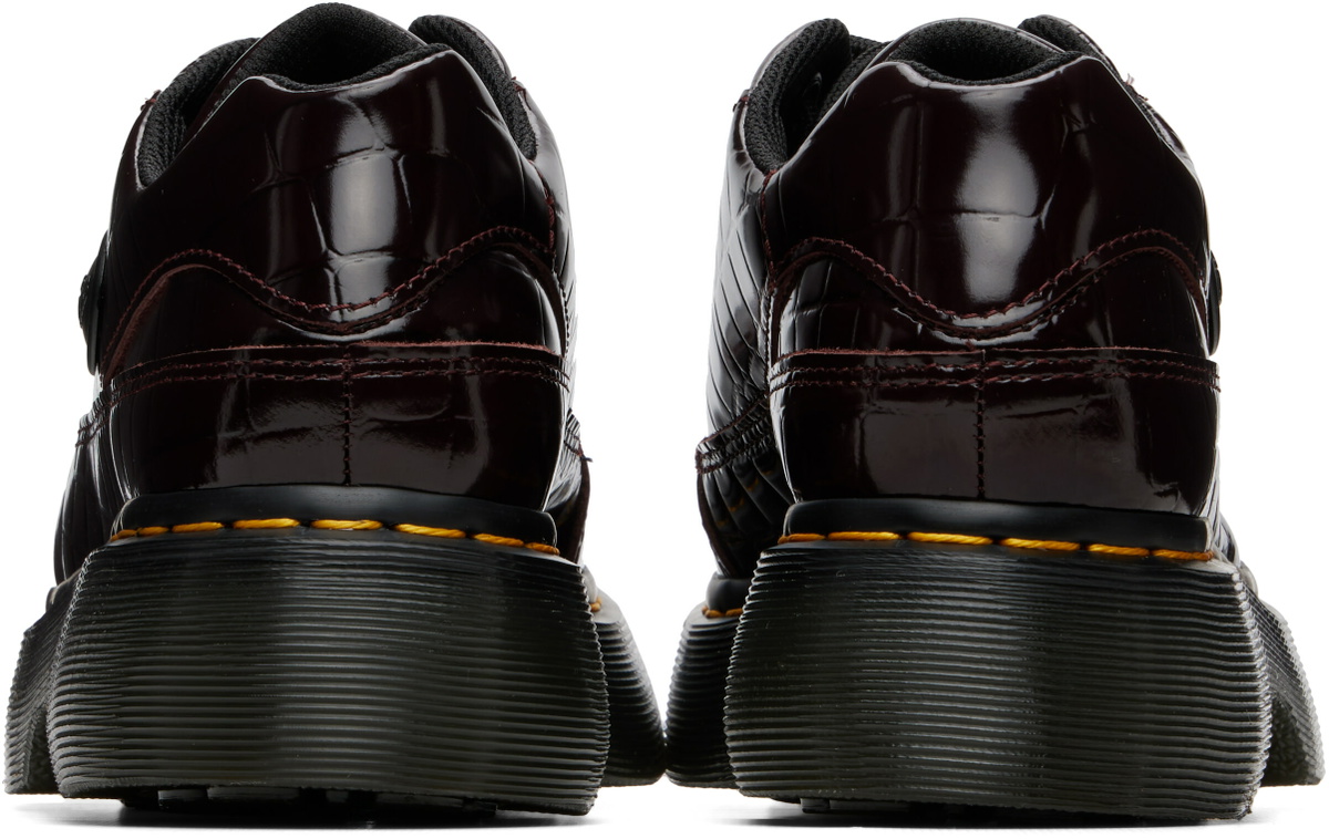 Dr. Martens Burgundy Buzz 5-Eye Derbys