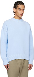 sacai Blue Vented Sweater