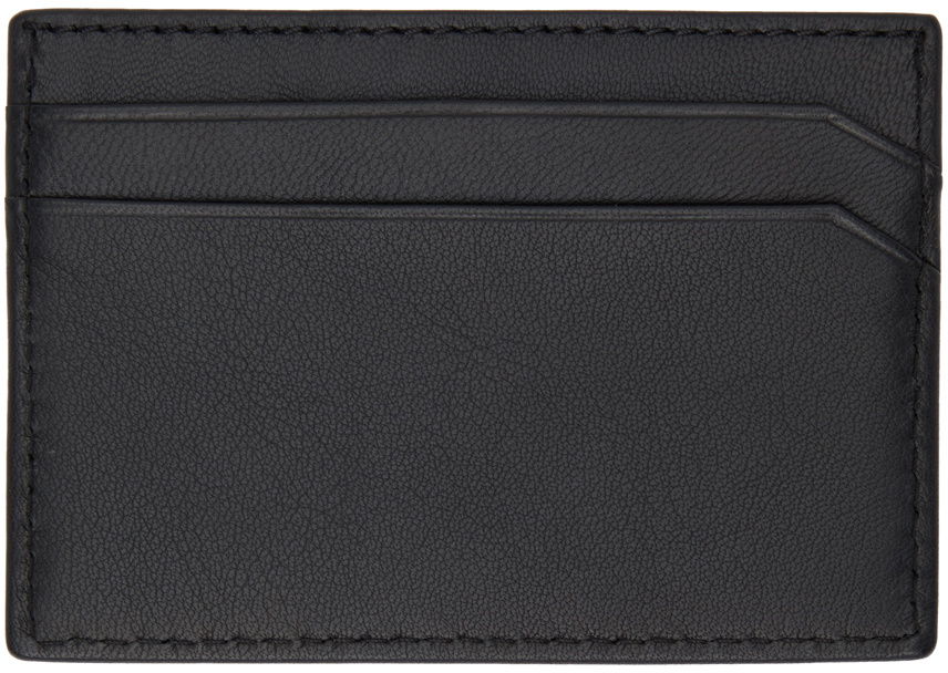 Hugo Black Stacked Logo Card Holder