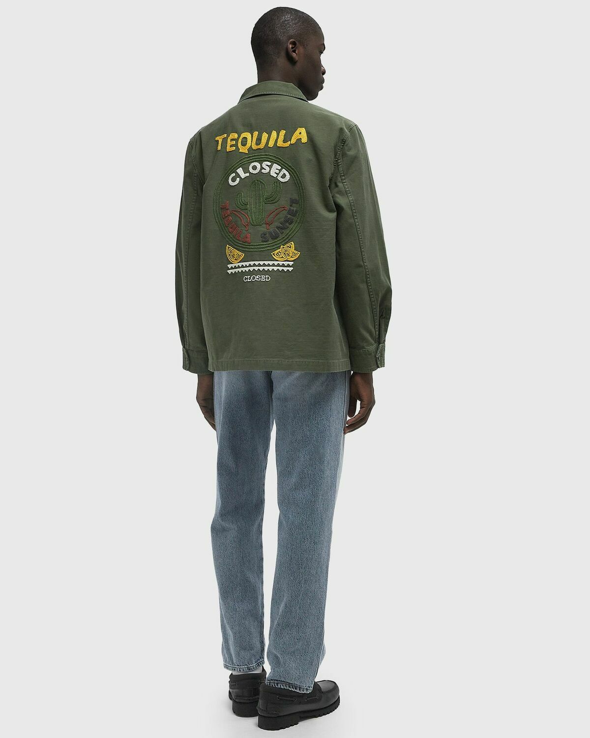 CLOSED FIELD JACKET Green Mens Coat