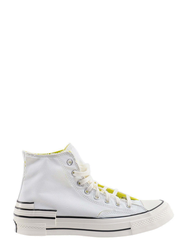 Photo: Converse Chuck 70 Hacked Heel Hi White   Mens