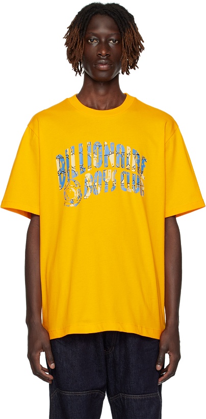 Photo: Billionaire Boys Club Orange Printed T-Shirt