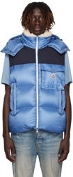 Moncler Blue Oust Down Vest