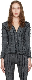 Luna Del Pinal Black Overdyed Shirt