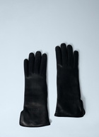 Gucci Logo Embossed Gloves