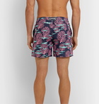 Vilebrequin - Moorea Mid-Length Printed Swim Shorts - Blue