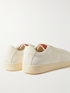 Paul Smith - Vantage Suede-Trimmed Leather Sneakers - Neutrals