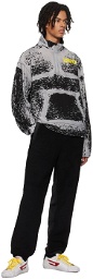 Diesel Black & Gray S-Alute Sweater