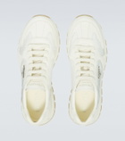 Prada Prax Re-Nylon suede-trimmed sneakers