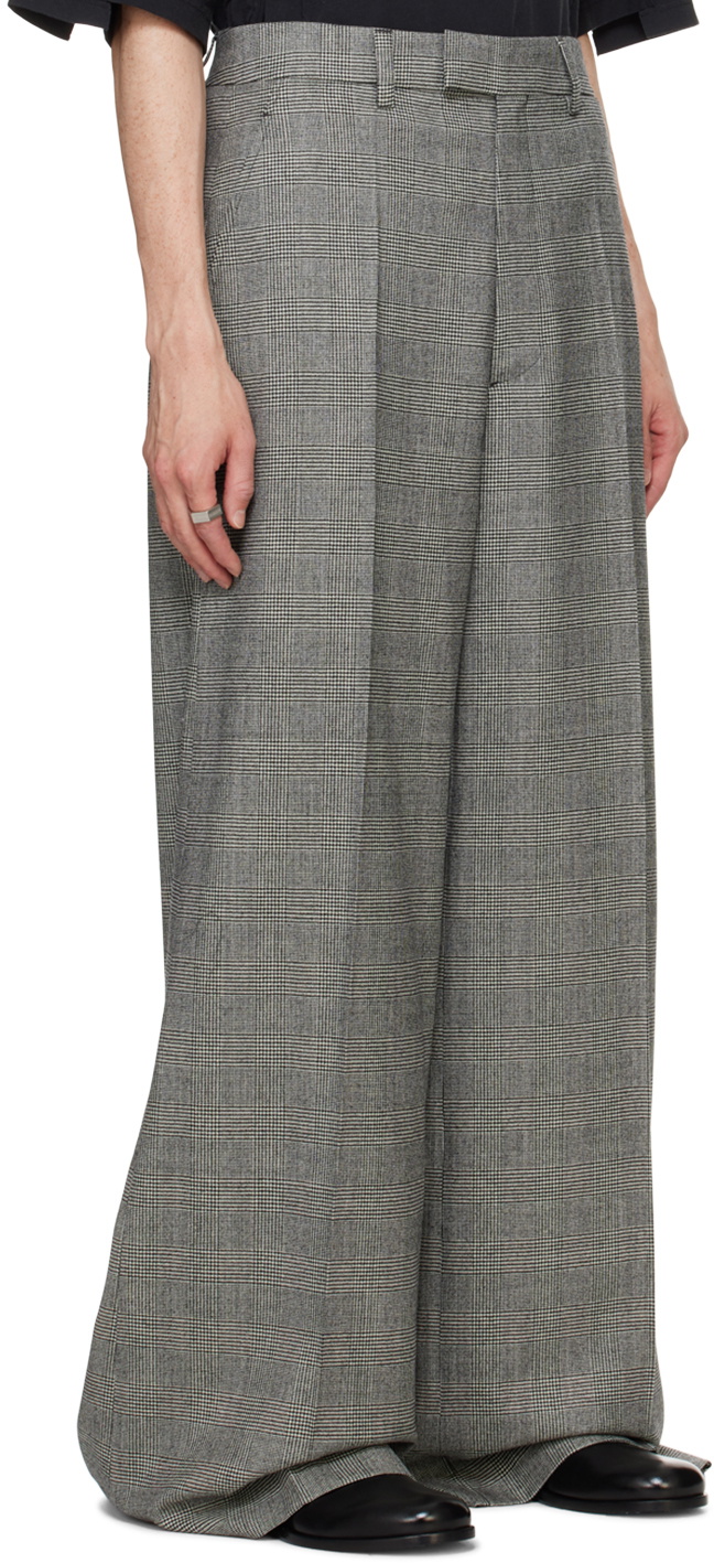 VETEMENTS Gray Tailored Trousers