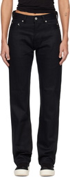 Rick Owens DRKSHDW Black Temple Kurdt Jeans