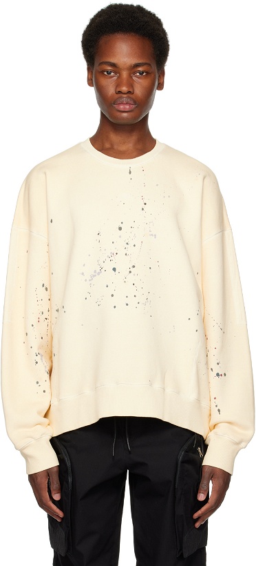 Photo: A-COLD-WALL* Off-White Paint Splatter Sweatshirt