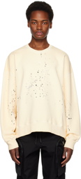A-COLD-WALL* Off-White Paint Splatter Sweatshirt