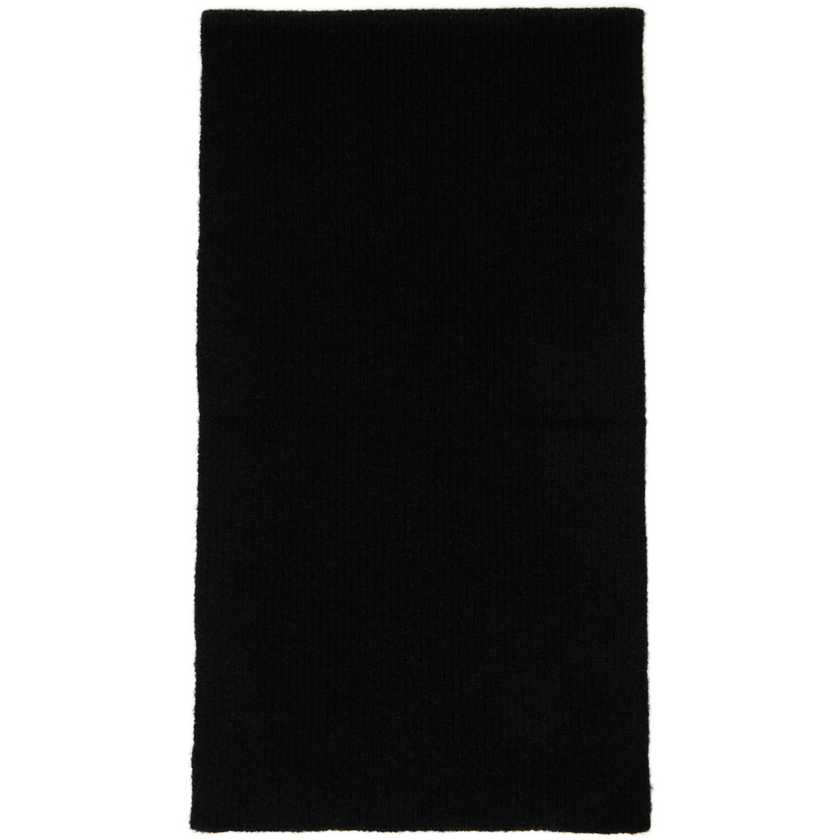 Rick Owens Black Tower Long Scarf