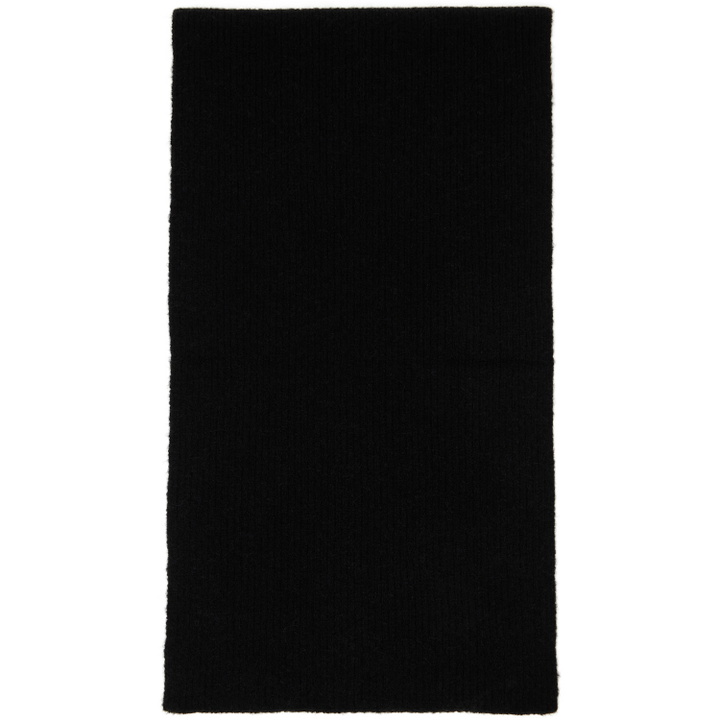 Photo: Rick Owens Black Tower Long Scarf