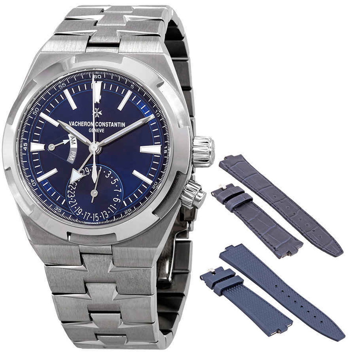 Photo: Vacheron Constantin Overseas Blue Dial Automatic Mens Dual Time Watch 7900V/110A-B334