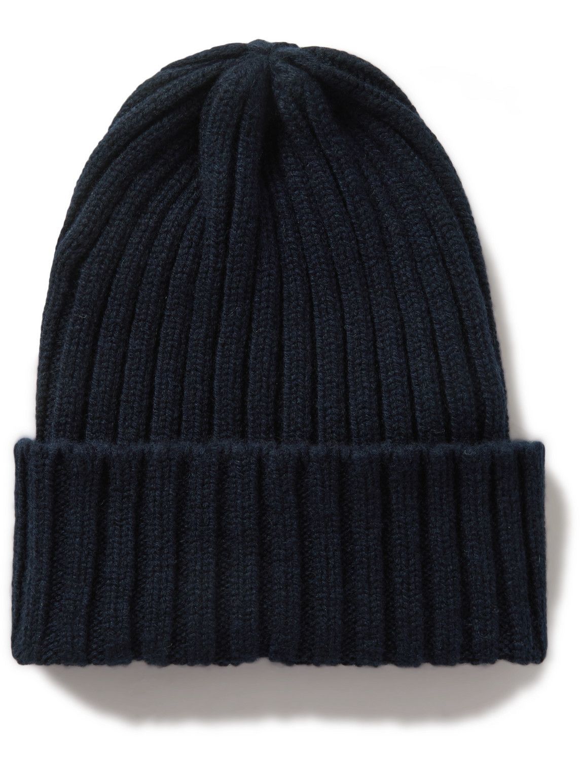 Thom Sweeney - Ribbed Cashmere Beanie