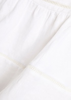 Reformation Everett Linen Mini Dress White