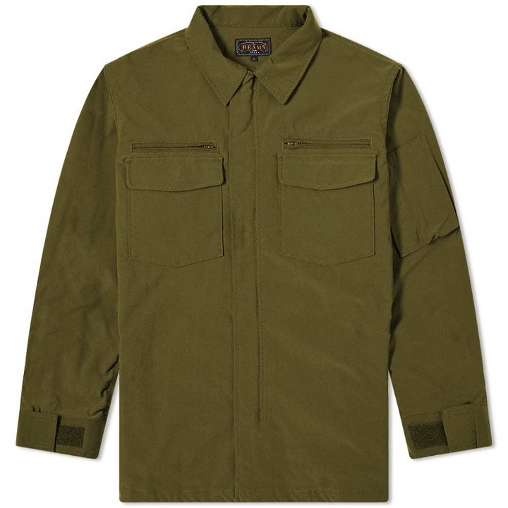 Photo: Beams Plus Mil Zip Taslan T-400 Shirt Jacket