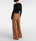 Max Mara Leisure Curve cotton-blend sweatpants