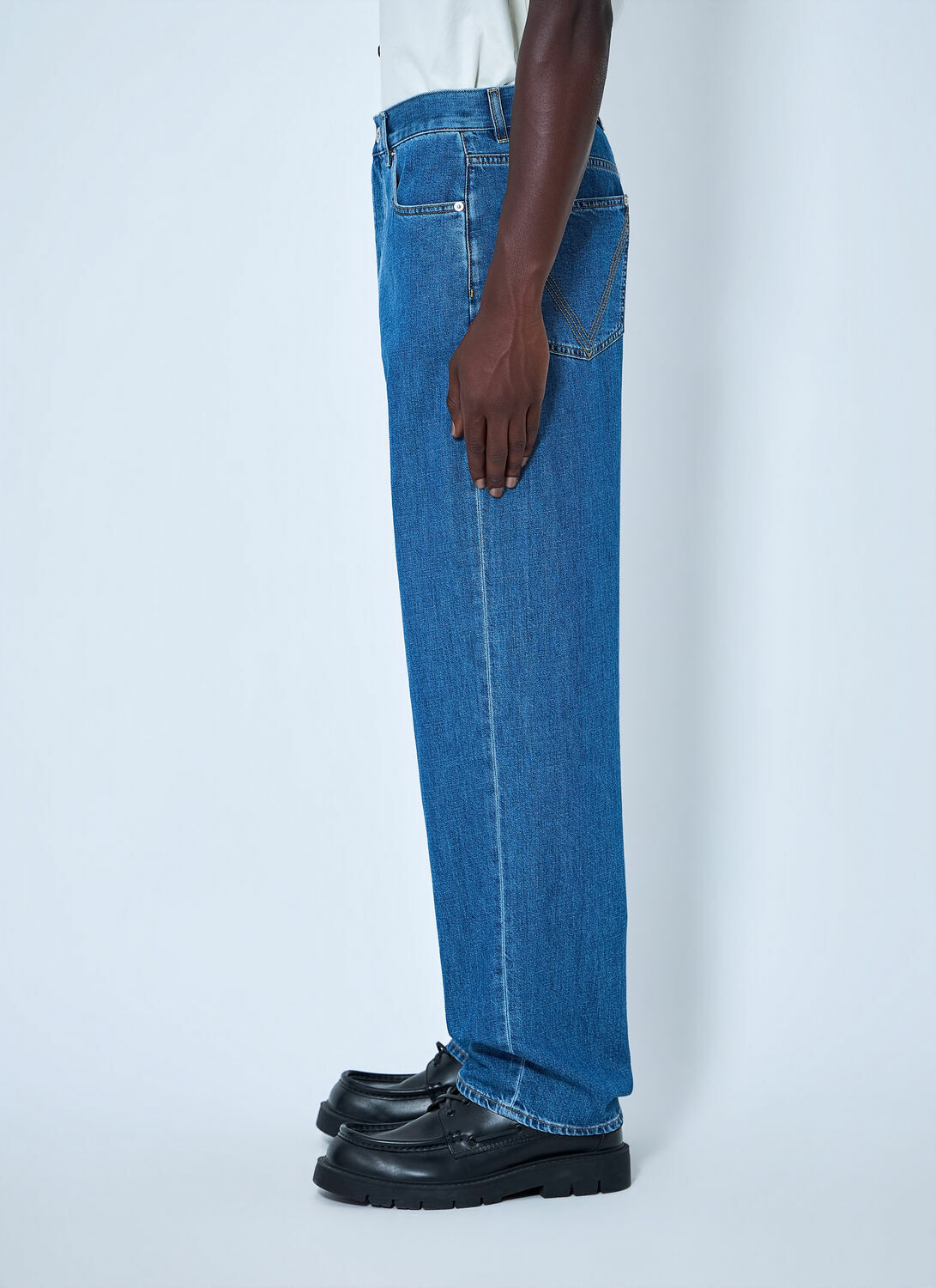 Bottega Veneta Straight-Leg Denim Jeans