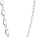 MAPLE - Figure Eight Sterling Silver Chain Necklace - Silver